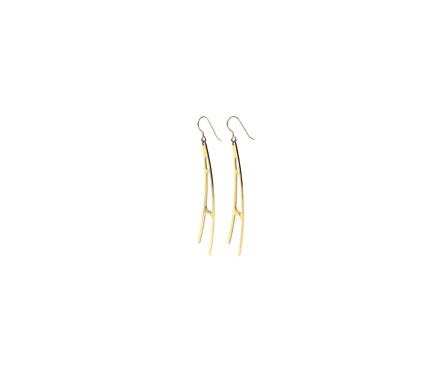 Era Joint Eartops Polished Brass